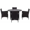 COOLEY 5 PC OUTDOOR SET COOLEY 5 PC OUTDOOR SET