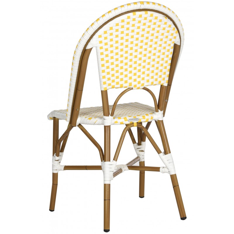 Sarcha Indoor-Outdoor French Bistro Stacking Side Chair