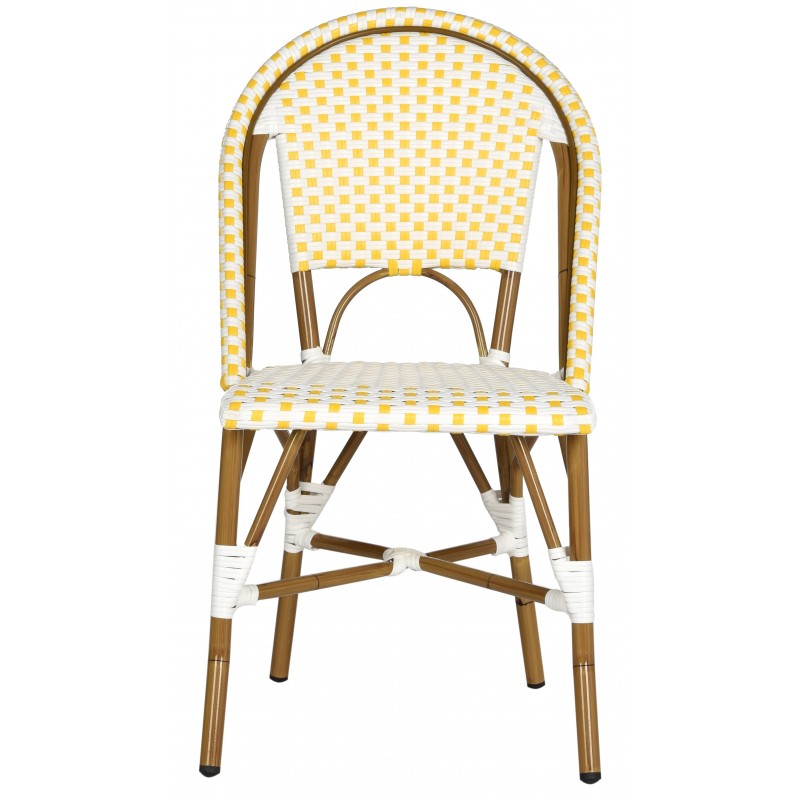 Sarcha Indoor-Outdoor French Bistro Stacking Side Chair