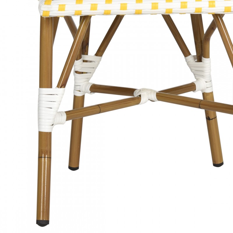 Sarcha Indoor-Outdoor French Bistro Stacking Side Chair