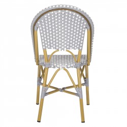 Sarcha Indoor-Outdoor French Bistro Stacking Side Chair