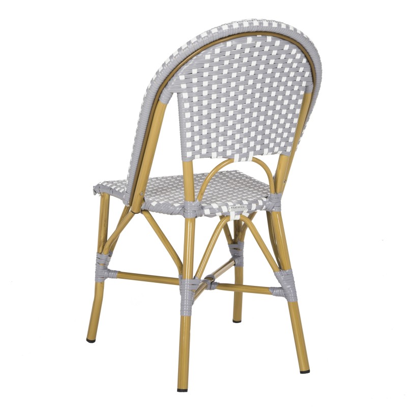 Sarcha Indoor-Outdoor French Bistro Stacking Side Chair