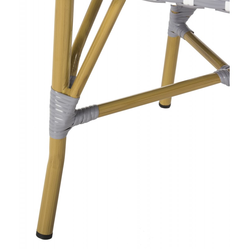 Sarcha Indoor-Outdoor French Bistro Stacking Side Chair