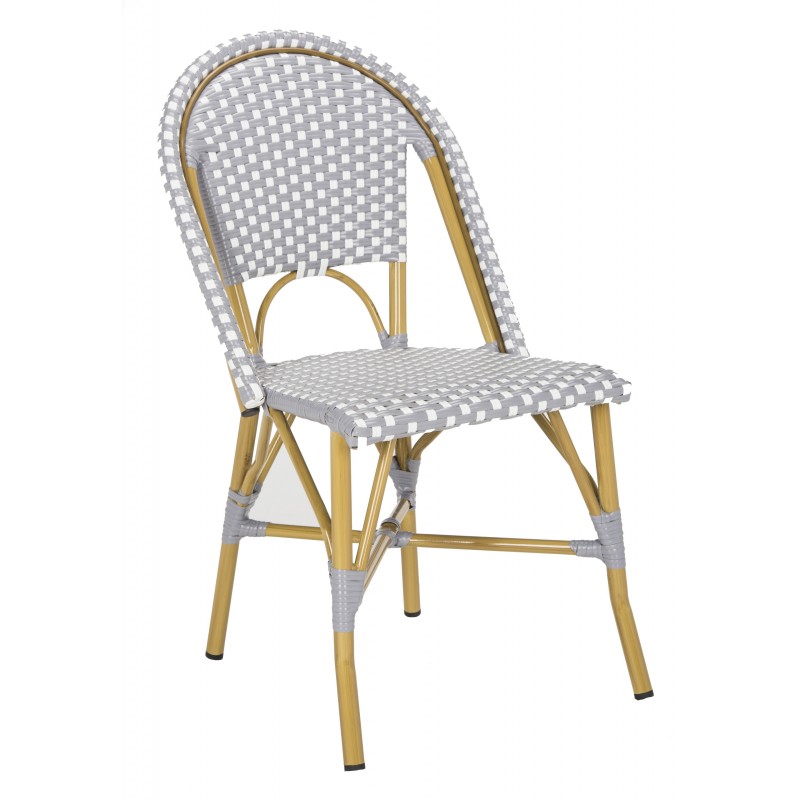 Sarcha Indoor-Outdoor French Bistro Stacking Side Chair