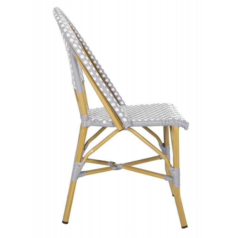 Sarcha Indoor-Outdoor French Bistro Stacking Side Chair