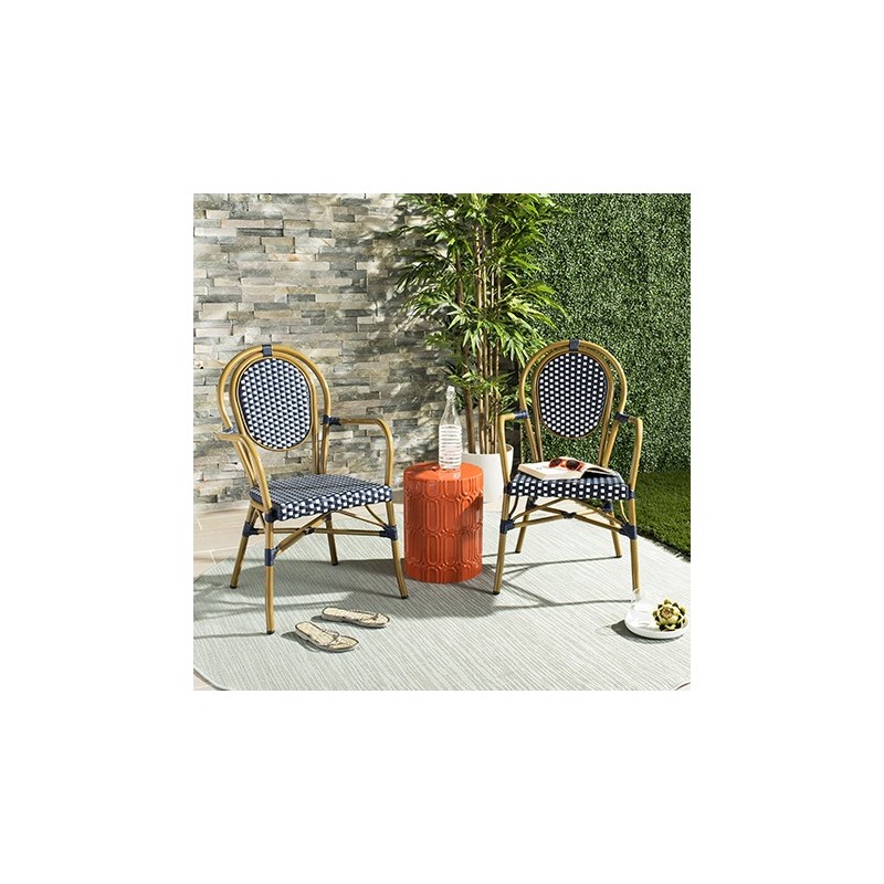 Rosen French Bistro Stacking Arm Chair