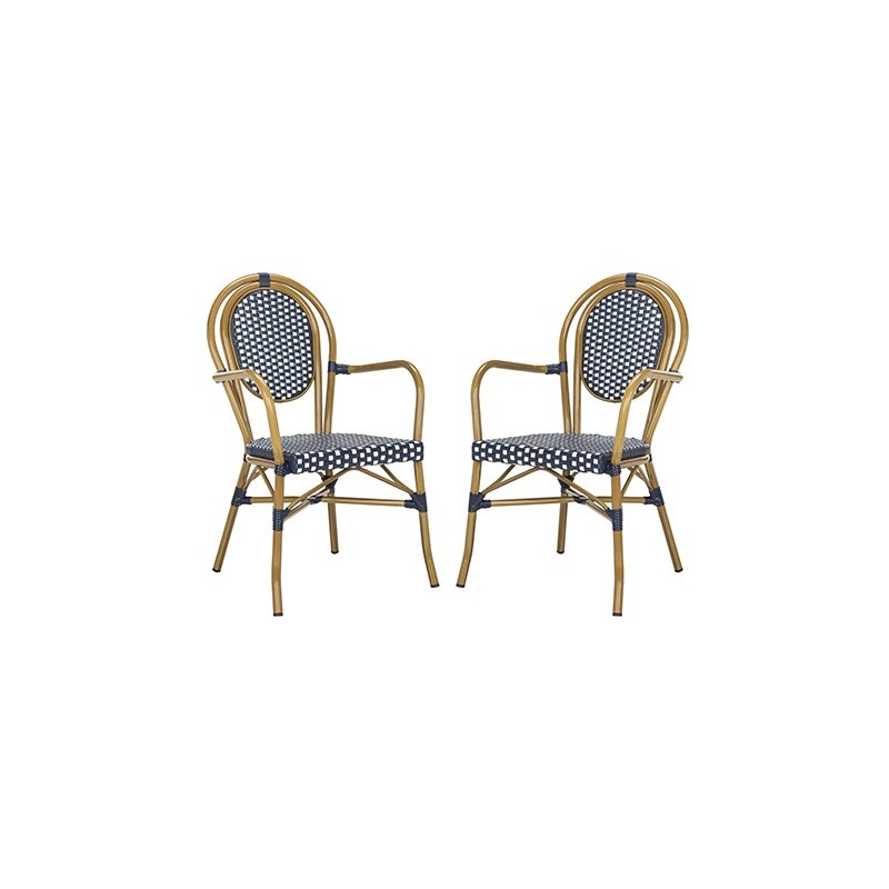 Rosen French Bistro Stacking Arm Chair