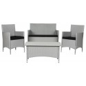 Mojavi 4 PC Wicker Set