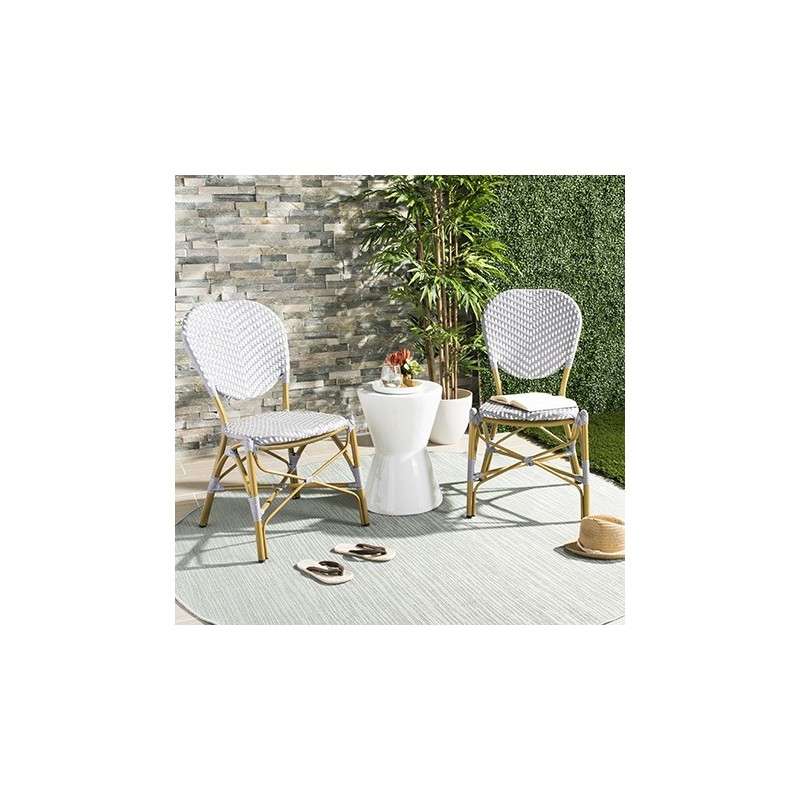 Lisbeth French Bistro stacking Side Chair