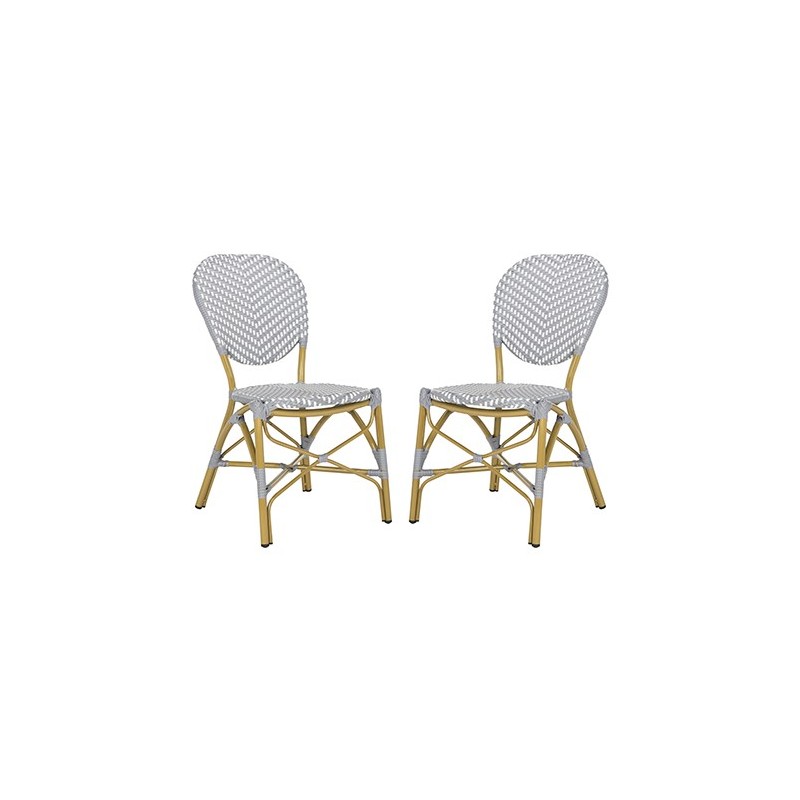 Lisbeth French Bistro stacking Side Chair