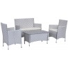 Figueroa 4 PC Outdoor Set Figueroa 4 PC Outdoor Set