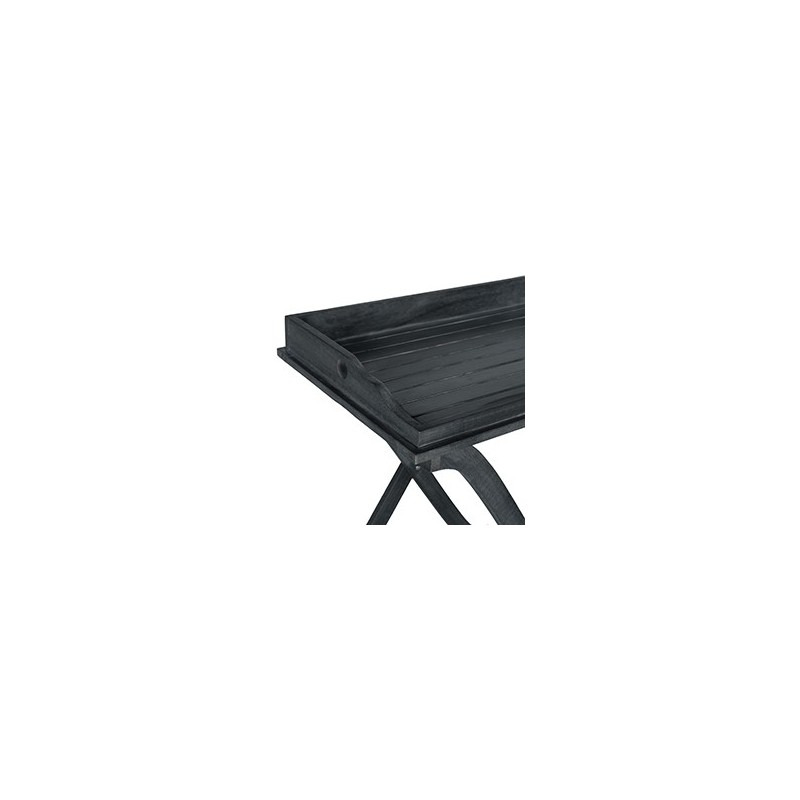 Safavieh Covina Tray Table - Dark Slate Grey (PAT6716K)