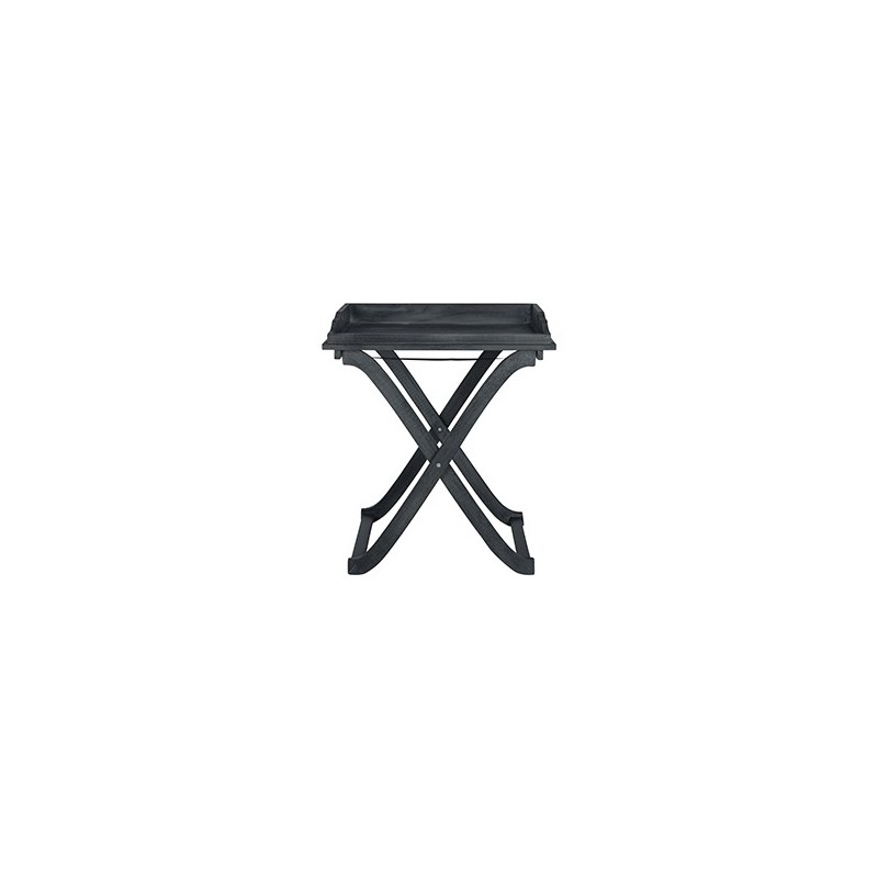 Safavieh Covina Tray Table - Dark Slate Grey (PAT6716K)