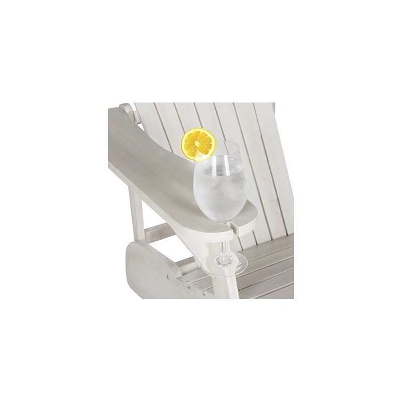 Vista Wine Glass Holder Adirondack Chair