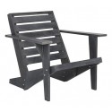 Safavieh Lanty Adirondack Chair - Dark Slate Grey (PAT6746B)