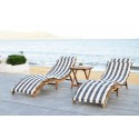 Safavieh Pacifica 3 Piece Lounge Set - Natural/Grey/White (PAT7020A)
