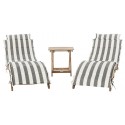 Safavieh Pacifica 3 Piece Lounge Set - Natural/Grey/White (PAT7020A)