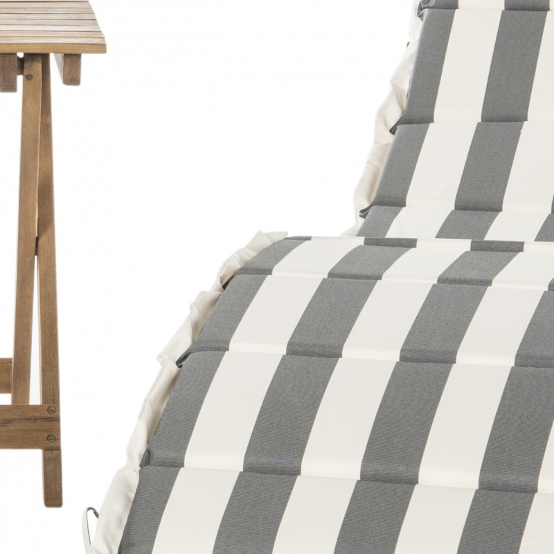 Safavieh Pacifica 3 Piece Lounge Set - Natural/Grey/White (PAT7020A)