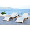 Safavieh Pacifica 3 Piece Lounge Set - Natural/Beige (PAT7020B) Safavieh Pacifica 3 Piece Lounge Set - Natural/Beige (PAT7020B)