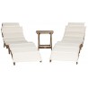 Safavieh Pacifica 3 Piece Lounge Set - Natural/Beige (PAT7020B) Safavieh Pacifica 3 Piece Lounge Set - Natural/Beige (PAT7020B)