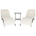 Safavieh Pacifica 3 Piece Lounge Set - Grey/Beige (PAT7020E)