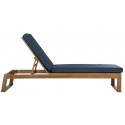 Safavieh Solano Sunlounger - Natural/Navy (PAT7024C)