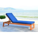 Safavieh Solano Sunlounger - Natural/Navy (PAT7024C)