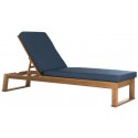 Safavieh Solano Sunlounger - Natural/Navy (PAT7024C)