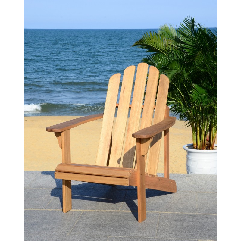 Safavieh Topher Adirondack Chair-Natural (PAT7027A)