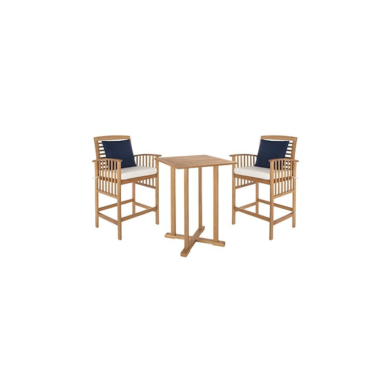 Pate 3 PC Bar 39.8-inch H Table Bistro Set