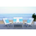 Chaston 4 PC Outdoor Living Set with Accent Pillows