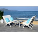 Chaston 4 PC Outdoor Living Set with Accent Pillows