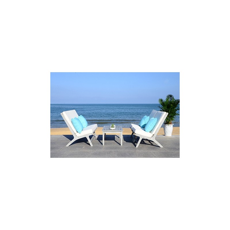 Chaston 4 PC Outdoor Living Set with Accent Pillows