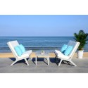 Chaston 4 PC Outdoor Living Set with Accent Pillows