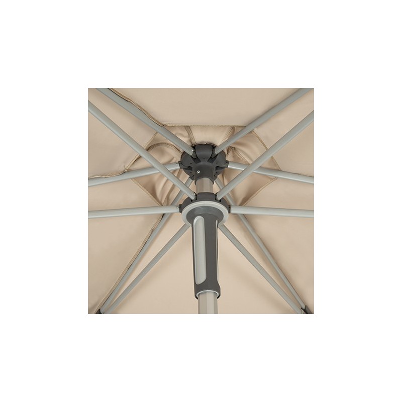 Safavieh Hurst 9 Ft Easy Glide UV Resistant Market Umbrella - Beige (PAT8002A)