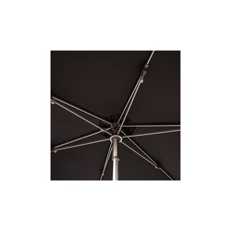 Safavieh Hurst 9 FT Easy Glide UV Resistant Market Umbrella - Black (PAT8002D)