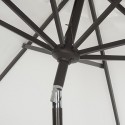 Safavieh City Fashion 9FT UV Resistant Auto Tilt Umbrella - Beige/Navy (PAT8005A)