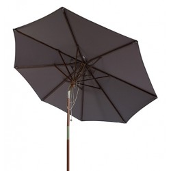 Cannes 9ft Wooden Outdoor Umbrella