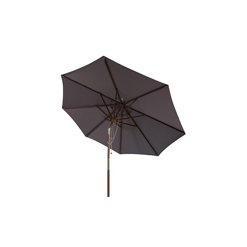 Cannes 9ft Wooden Outdoor Umbrella