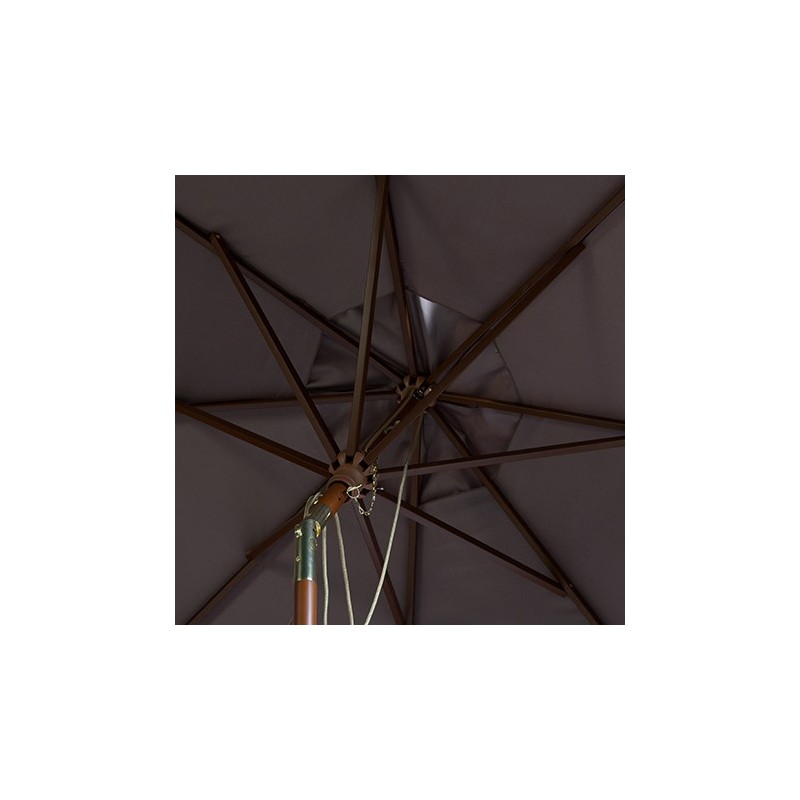 Cannes 9ft Wooden Outdoor Umbrella