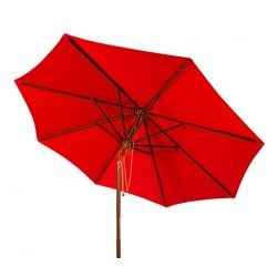 Cannes 9ft Wooden Outdoor Umbrella