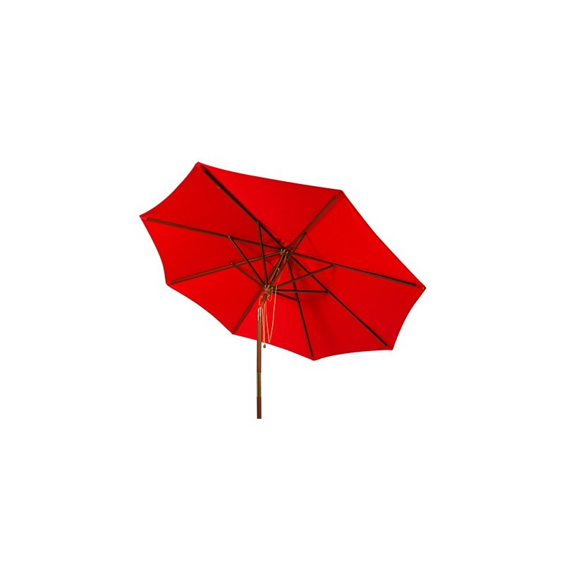 Cannes 9ft Wooden Outdoor Umbrella