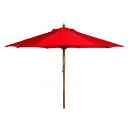 Cannes 9ft Wooden Outdoor Umbrella