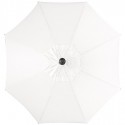 Venice Single Scallop 9ft Crank Outdoor Push Button Tilt Umbrella