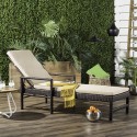 Alma Rattan Sun Lounger