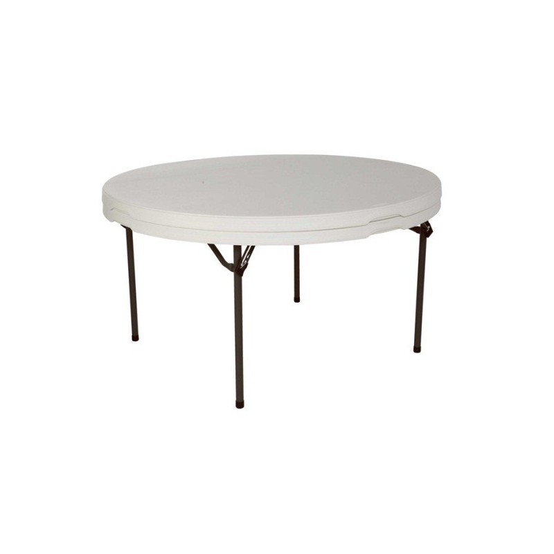 Lifetime 4 Round Tables & 32 Chairs Set - White - Commercial Grade (80458)