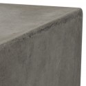 Zen Indoor/Outdoor Mushroom Modern Concrete 18.1-inch H Accent Table