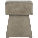 Zen Indoor/Outdoor Mushroom Modern Concrete 18.1-inch H Accent Table Zen Indoor/Outdoor Mushroom Modern Concrete 18.1-inch H Accent Table
