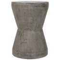 Torre Indoor/Outdoor Modern Concrete 17.3-inch H Accent Table