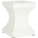 Safavieh Curby Indoor/Outdoor Modern Concrete 17.7-inch H Accent Table - Ivory (VNN1002B)